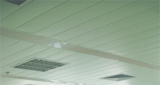 まっすぐに/端の空港のための S 字形アルミニウム ストリップの天井 RAL 色に斜角を付けました