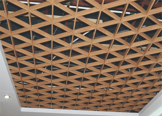 懸濁液の タイルの 三角の商業天井のタイル/金属の低下の天井