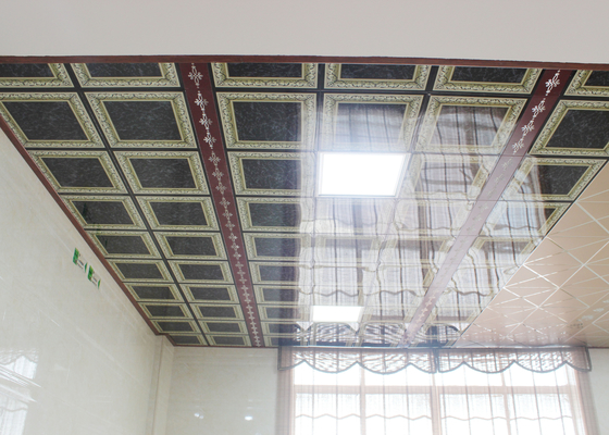 家の空間的なパターンのための功妙な天井の Tegular タイルを中断する小さい点検