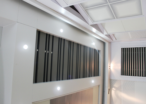 金属の開いたフレームの線形金属の天井は鋼鉄中断されたキール システムと取付けます