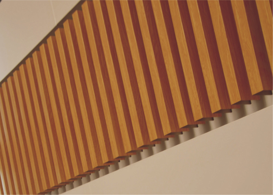 容易な設置商業天井のタイル/Tegular 装飾的な線形パネル